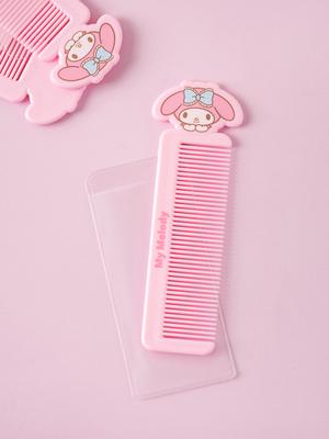 My Melody Character Stick Hair Comb - Portable Detangling Brush