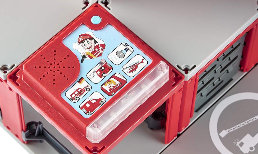 SIKU WORLD Fire Station ages 3 and SK5508 (for up)