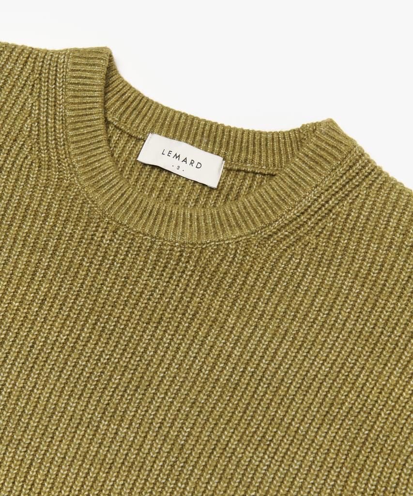 Le Mad Heavy Airwool Knit - Olive