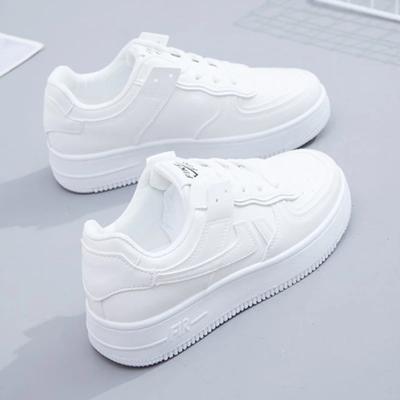 Chaussures de sport respirantes à semelles épaisses, décontractées, confortables, à bout rond, avec lettres aléatoires sur le dessus, nouvelle mode printemps et automne