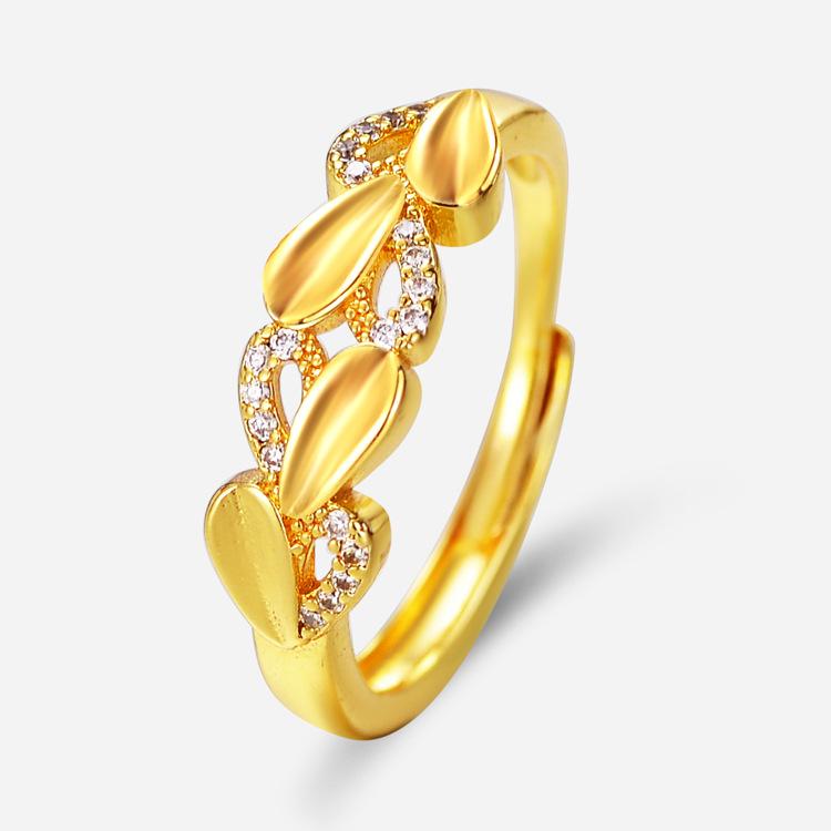 

Кольцо с цирконом класса люкс «Любовь», женское, нишевое, изысканного дизайна, модное, с характером, открытое кольцо «Сердце к сердцу» adjustable золотой