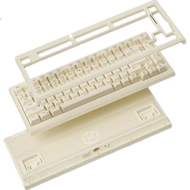 Hyeku Z2Lite 82-Key Wireless Customizable Mechanical Keyboard, Aluminum Alloy Body, Tri-Mode Hot-Swappable Gasket Structure