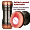 Large Flesh Lifelike Light Vagina And Anus Double Happy Male Masturbation Cup Pocket Pussy Sex Toy For Men, Penis Trainer