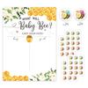 Gender Announcement Party Decorations Baby Shower Voting Poster and Stickers Boy or Girl Gender Predictions Kits