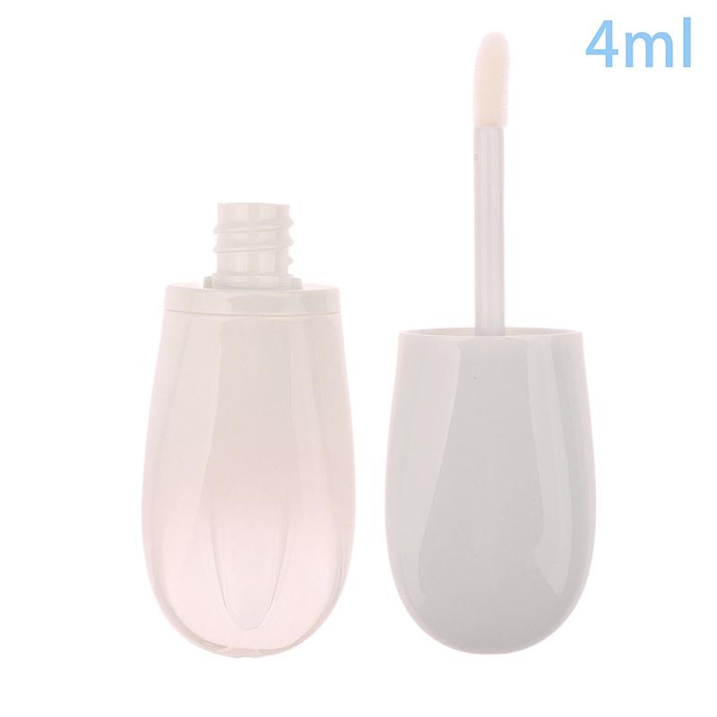 

4ml Gradient Irregular Shaped Lip Gloss Bottle Plastic Refillable Bottles Liquid Lipstick Container Lipgloss Sample Empty Bottle белый