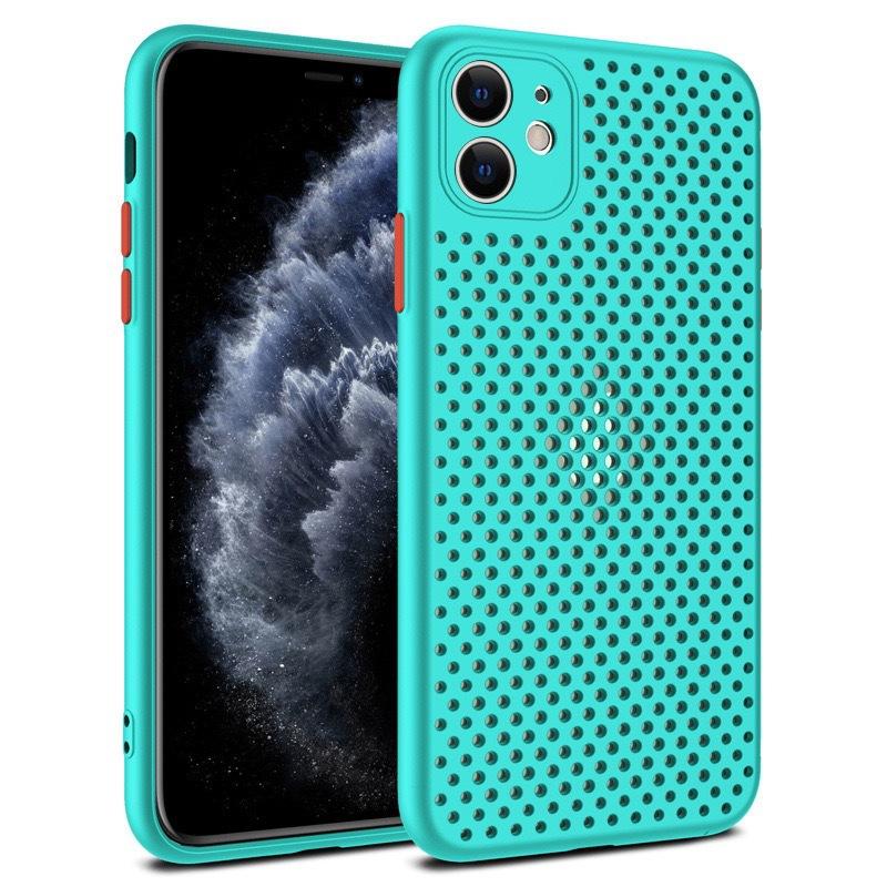 Creative Breathable Mesh Case for Ip16Pro Phone, Full Cover for IPhone 13, XS/XR Protective Case