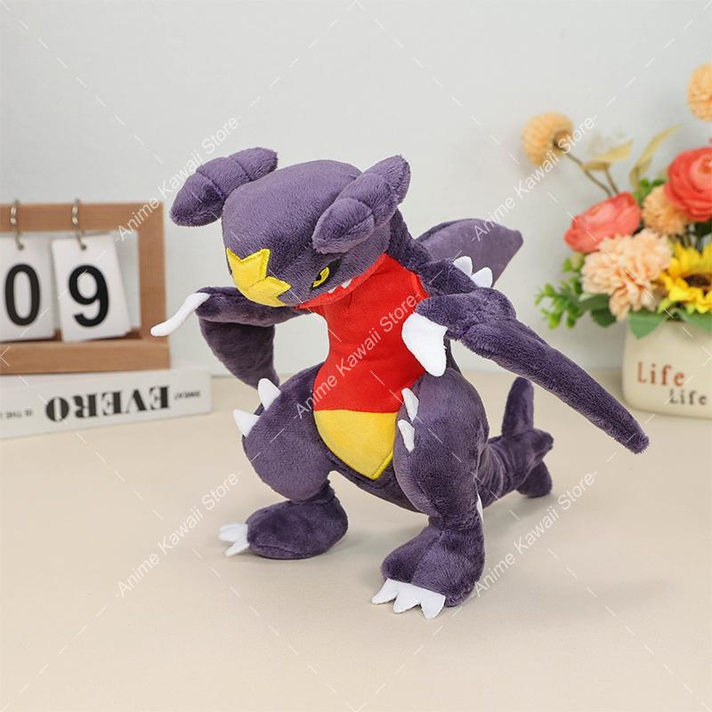 15-22cm Garchomp Plush Cute Animal Stuffed Toy Dolls Christmas Gift Soft Stuffed Pocket Monster
