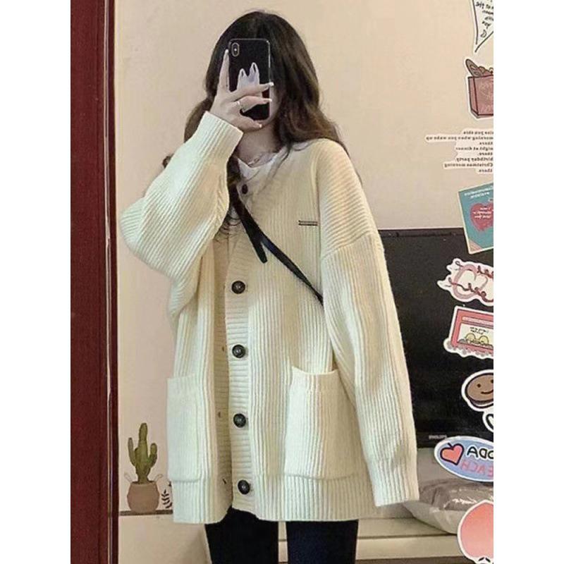 Cozy and Soft Korean-Style Knit Cardigan - Autumn/Winter 2025 Collection