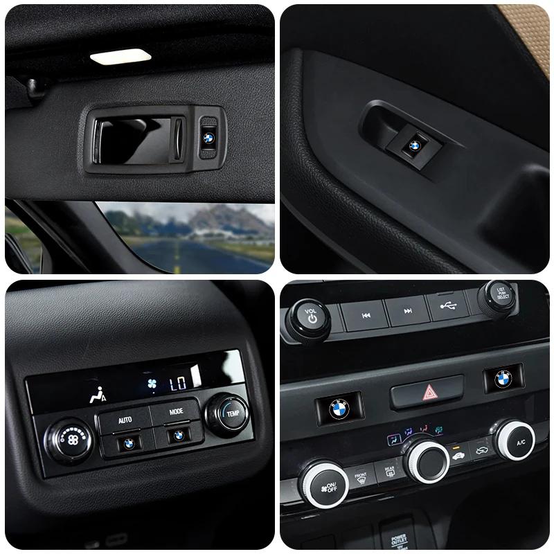 For BMW X1 X2 X3 X5 X4 X6 X7 F34 F07 F20 G30 G20 G32 F10 F44 F45 F40 F30 G01 G02 E70 10Pcs Emblem Stickers Decoration Badge xs3