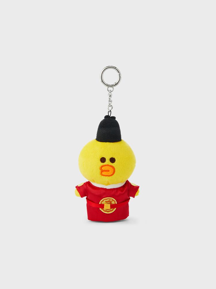 LINE FRIENDS Sally Tourist Plush Keychain