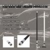 NL-550 VHF UHF 144MHz 430MHz Dualband Glasfaserantenne 200W Hoher Gewinn 3,0 dBi 5,5 dBi für Mobilfunkgerät Auto Funkgerät