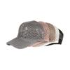 Nuovo cappello da sole casual a tinta unita con protezione solare, cappello estivo da donna, berretto da baseball in maglia cava