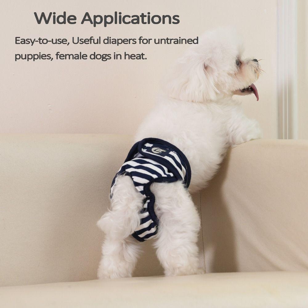 Reusable Pet Sanitary Shorts Soft Elastic Pet Anti Harassment Pants  Pet Menstrual Care