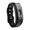 Ersatz Silikon Sport Armband Handschlaufe Armband für Garmin Vivosmart HR (Schwarz)
