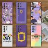 Friends Tv Show Theme Soft Phone Case for Samsung Galaxy S26 S25 Edge S24 Ultra S23 Plus S22 S21 FE S20 Black Cover Back Shell