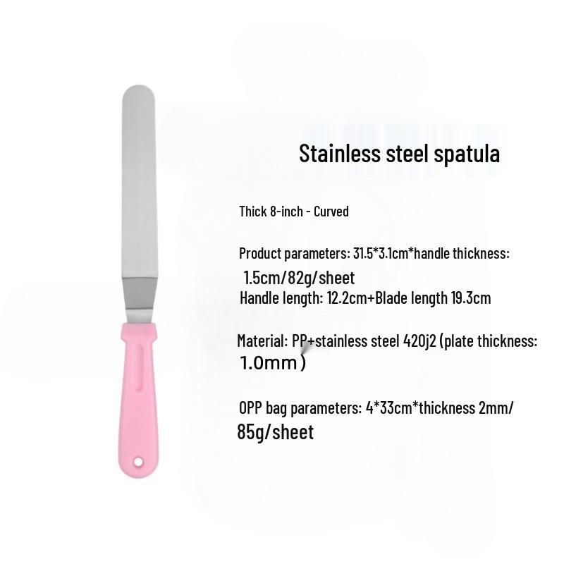 Wheat Straw Spatula & Cake Scraper Set