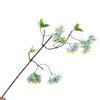 Garden Simulation Flower Snow Cherry Blossom Branch Home Decoration Fake Flower Green Plant Potted Bonsai