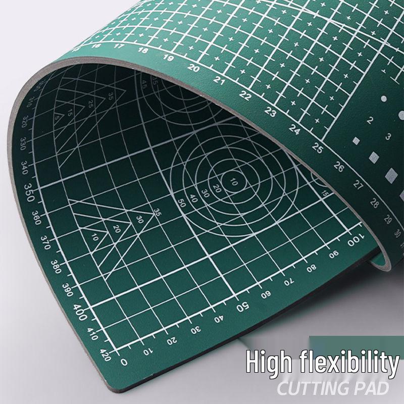 A2/A3/A4 Double-Sided Cutting Mat for Desktop Protection and Crafting - Ideal for Carving, Eraser Stamping, and Paper Cutting.