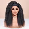 [Wig] -32 Inch Headband Headscarf Wig Women Yaki Ice Silk Headband Long Straight Headgear
