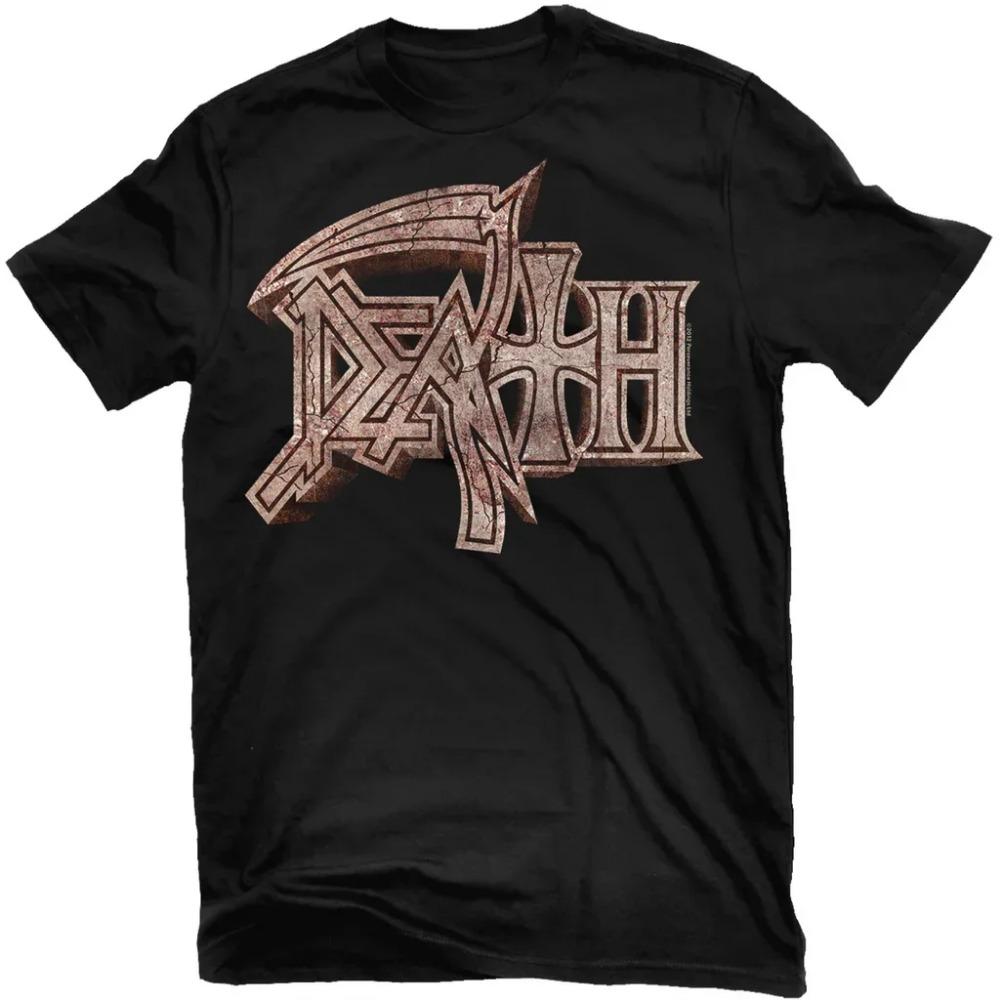 T-Shirt Herren Damen Sommer Baumwolle Band T-Shirt Death Metal Kurzarm T-Shirt Tops