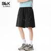 Baleno S&K Series Men's Loose Wide-Leg Casual Shorts