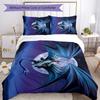 Set Biancheria da Letto Stile Gotico Traspirante Copripiumino con Federe Biancheria da Letto Decorativa per Camera da Letto Decorazione Casa Regalo di Compleanno