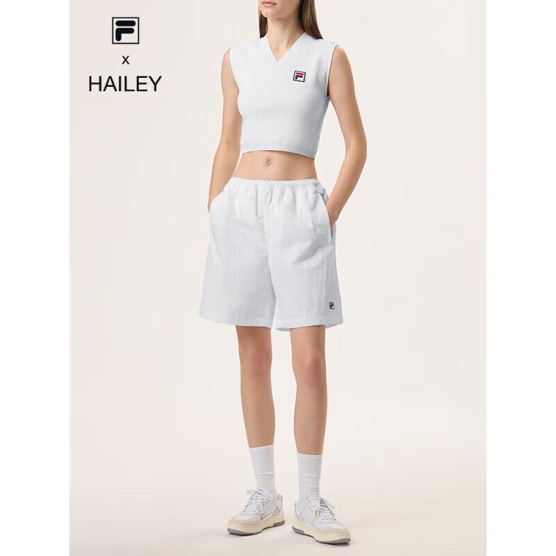 FILA x Hailey Women's Woven V-neck Tennis Vest