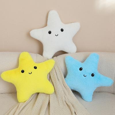 Estrela de Cinco Pontas Estrela do Mar Pelúcia Almofada de Estrela Múltiplas Cores Brinquedos de Pelúcia Preenchidos com Estrela Almofada para Sofá de Casa Quarto Presentes Para Amigos