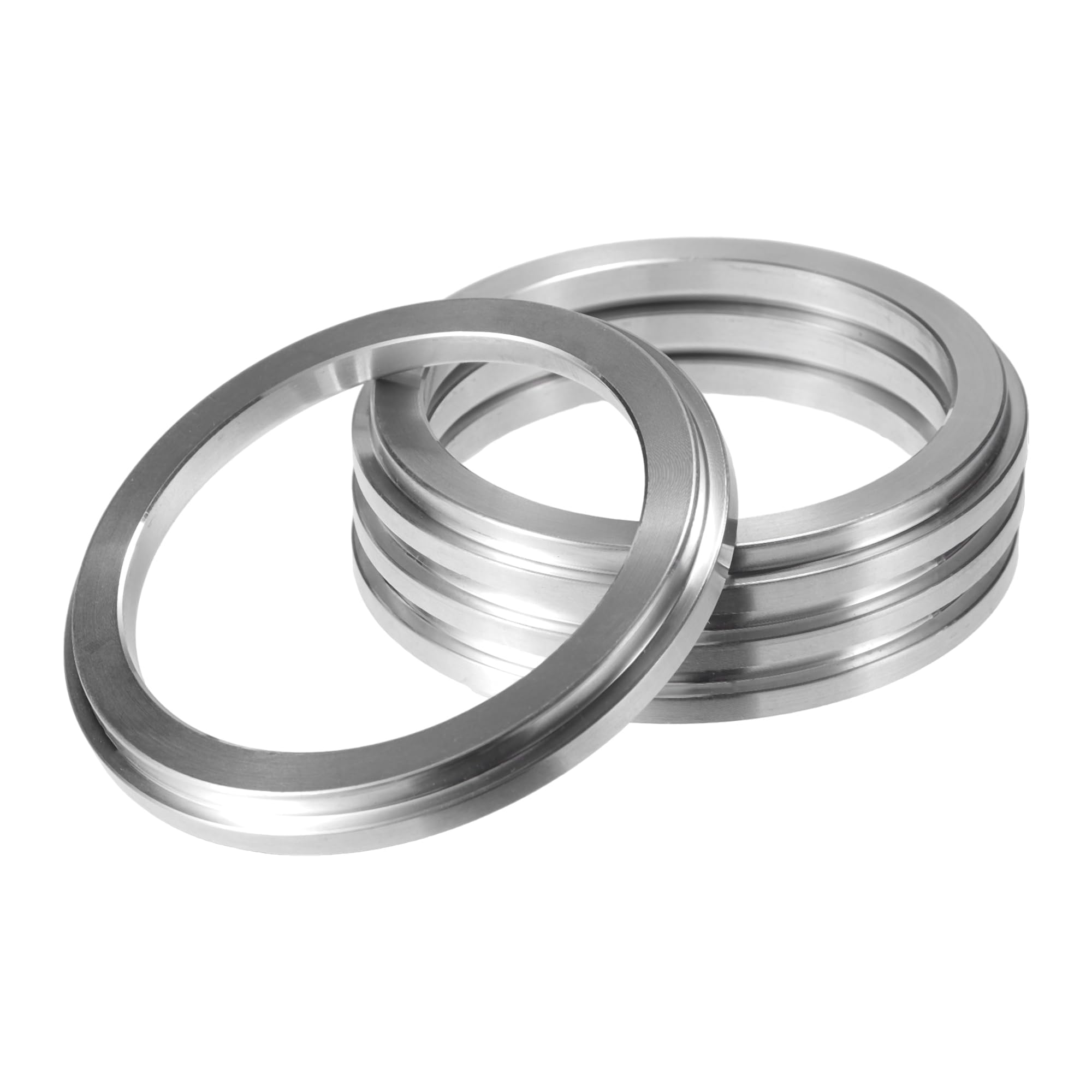 

X AUTOHAUX Комплект из 4 шт. Внешний диаметр 82 мм на Внутренний диаметр 64,1 мм Алюминиевый сплав Автомобильное центровочное кольцо ступицы Колесо Босс Центровочная проставка 82-64.1mm