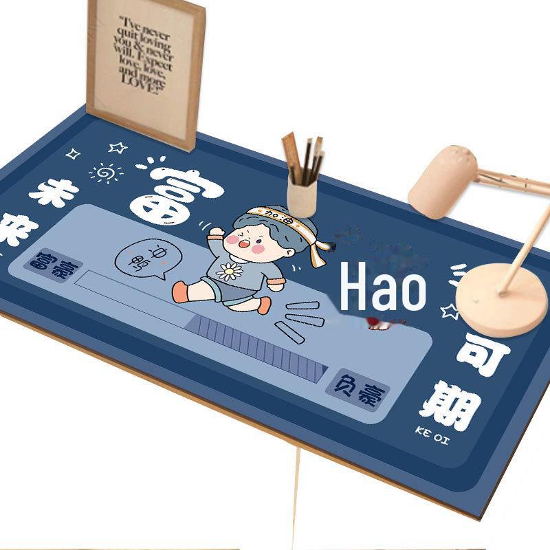 Wasserdichte und ölbeständige Schreibtischunterlage aus PVC – leicht zu reinigende, zuschneidbare Schreibunterlage für Wohnheim oder Büro.