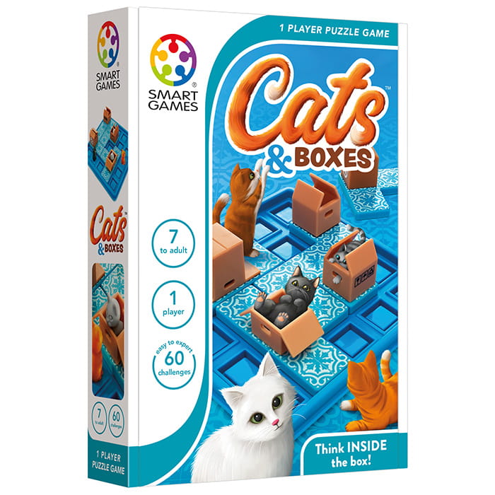 Smart Games Cats & Boxes Puzzle Game (ENG)