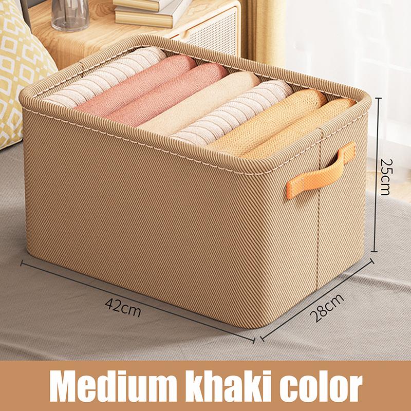 Clothes Organizer Non-Woven Wardrobe Clothes Storage Box For Underwear T-Shirt Jeans Storage Basket Cabinet Sundries Organizer