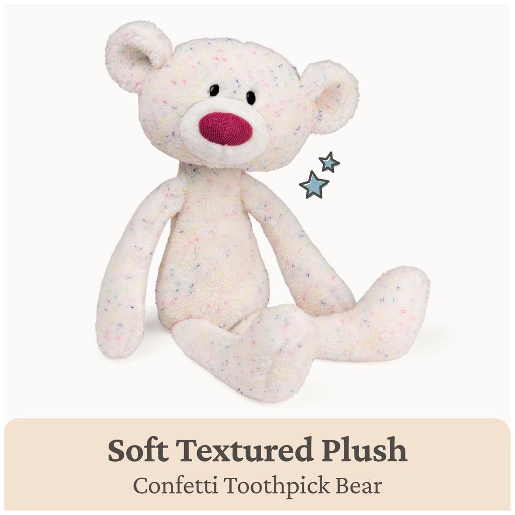 [GUND] Baby Toothpick Confetti Bear 6061451