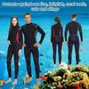 Maßgeschneiderter einteiliger Neoprenanzug 3MM für Paare, langärmliger Voll-Tauchanzug, warm, Sonnen-Quallen-Anzug zum Surfen, Schwimmen