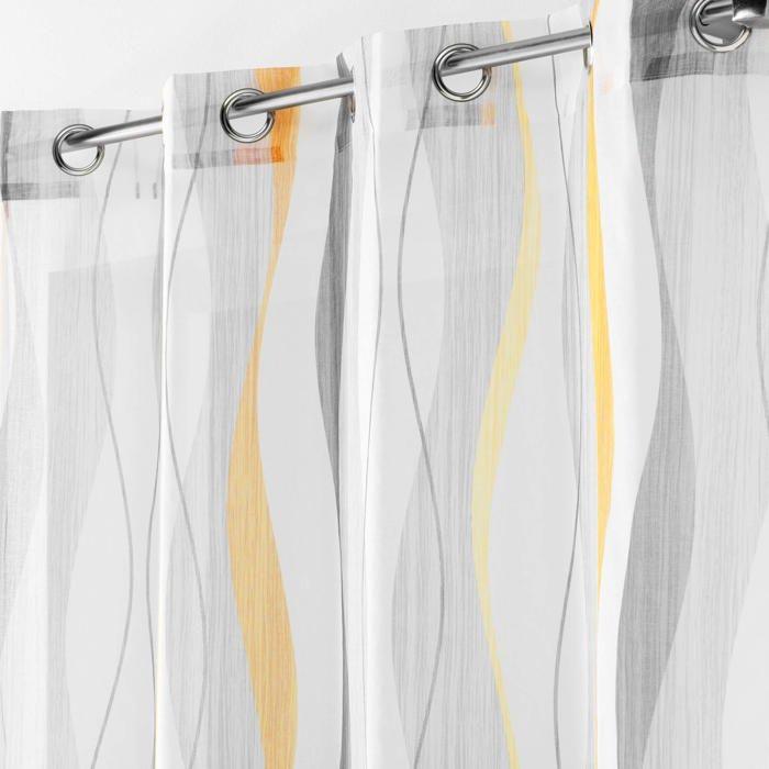 Voilage a oeillets Ondulys