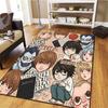 Death Note Carpet Rug For Living Room Bedroom Home Sofa Decoration Kids Play Nonslip Floor Mat