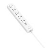 LDNIO SC5319 5-position Travel Home Office Socket with 38W USB Ports, Cable Length: 2m