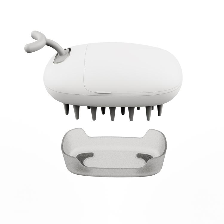 Plastic Scalp Massager Comb with Retractable Rolling Ball Teeth for Hair Growth & Scalp Care Home Use
