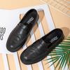 2025 direct supply new Doudou shoes men's fashion breathable casual leather shoes trendy and lightweight one-pedal lazy shoes