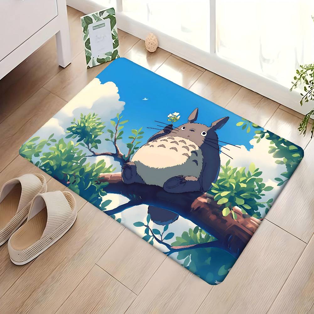 T-Tonari No T-Totoro Room Mats Cheaper Anti-slip Modern Living Room Balcony Printed Welcome Rug