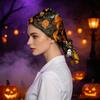 Women's Halloween Printed Ponytail for Work Shower Hair Wrap
