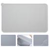 18.9X11.8in Non-Slip Silicone Pet Feeding Mat Waterproof Dog Bowl Placemat Quick-Dry Cat Food Tray Mat Small Animal Accessories