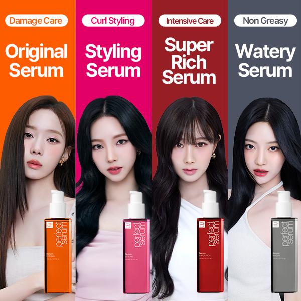[Mise-en-scene] Perfect Hair Serum Collection (80ml) - [K-BEAUTY] No.1 Viral Glass Hair Oil (6 Types)