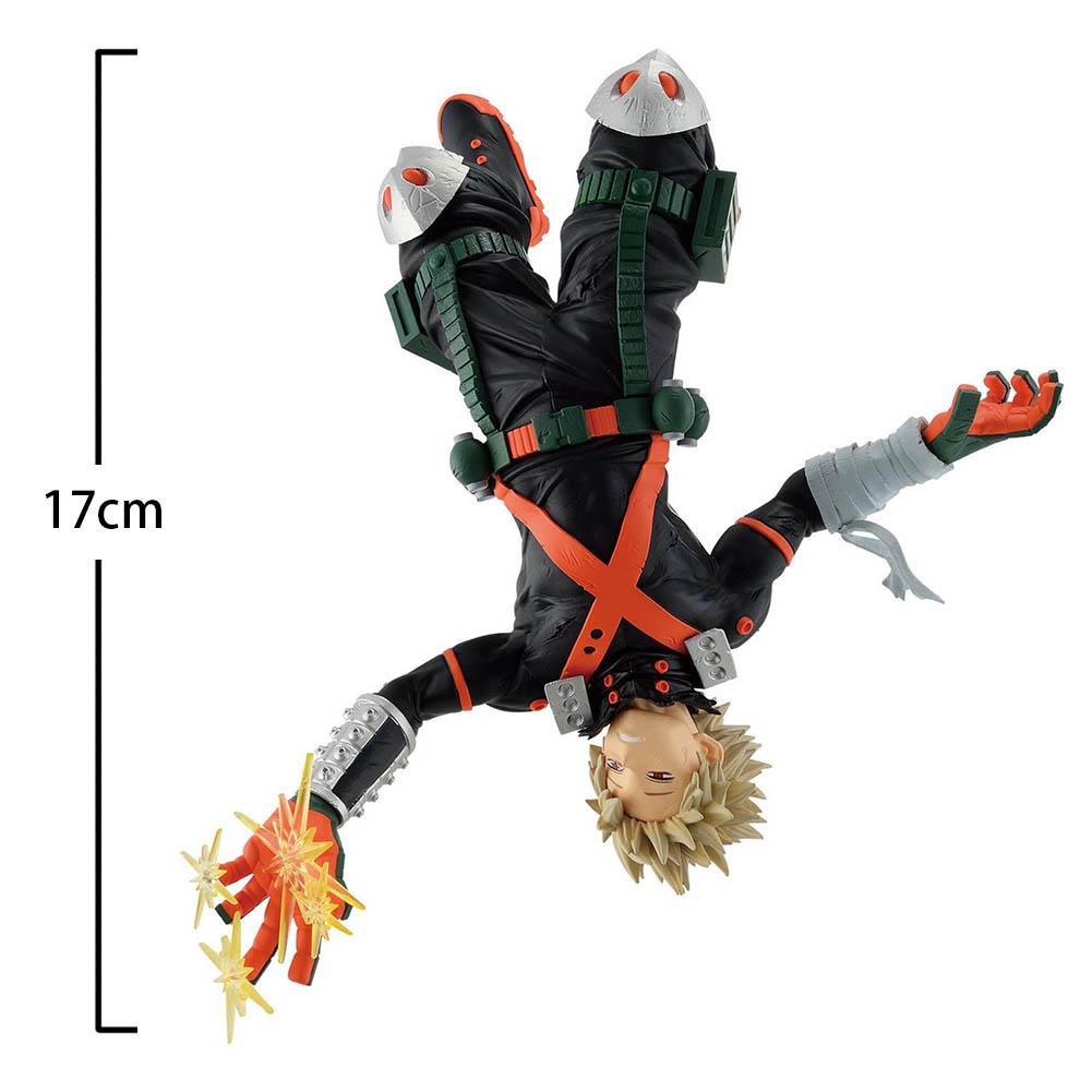Аниме Фигурка MHA Кацуки Бакуго Фигурка Действия Фигурка Бакуго Кацуки Модель Бойца Коллекция кукла Игрушка Мальчики Девочки Подарок-сюрприз 16-17CM