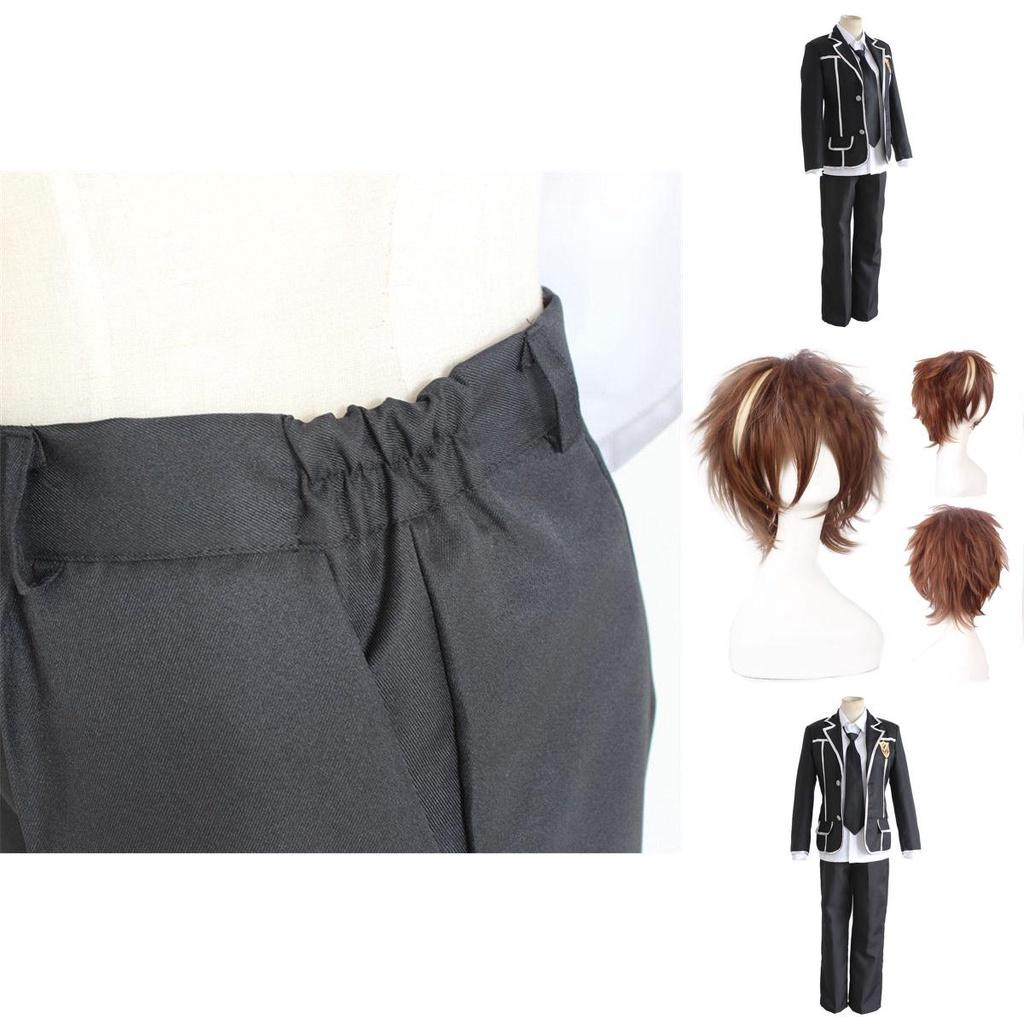 High Quality Guilty Crown Ouma Shu Anime Cosplay Costume With Durable Wig