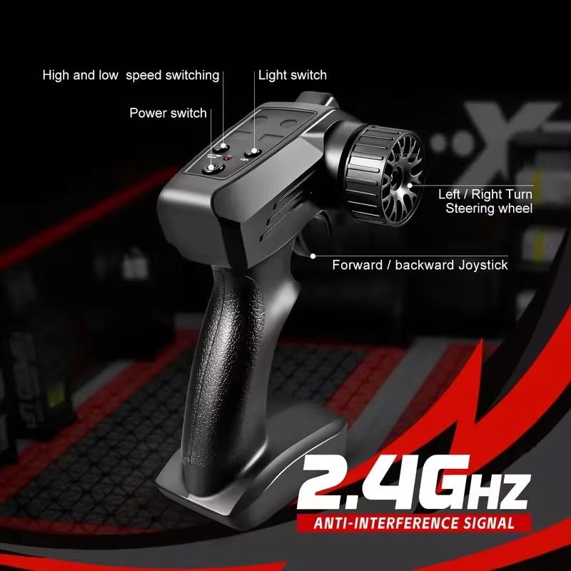 Remote Control Drift Car Full Size 1:24 Mini Remote Control Racing Car Model 2.4g Radio High Speed Rc Car Boy Toy Gift