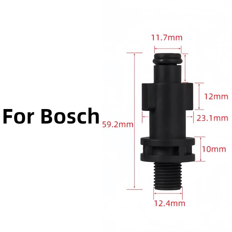Anlu/Lava/YILI/Karcher/Bosch car washing water gun foam pot adapter high-pressure car washing accessories Different angle nozzle