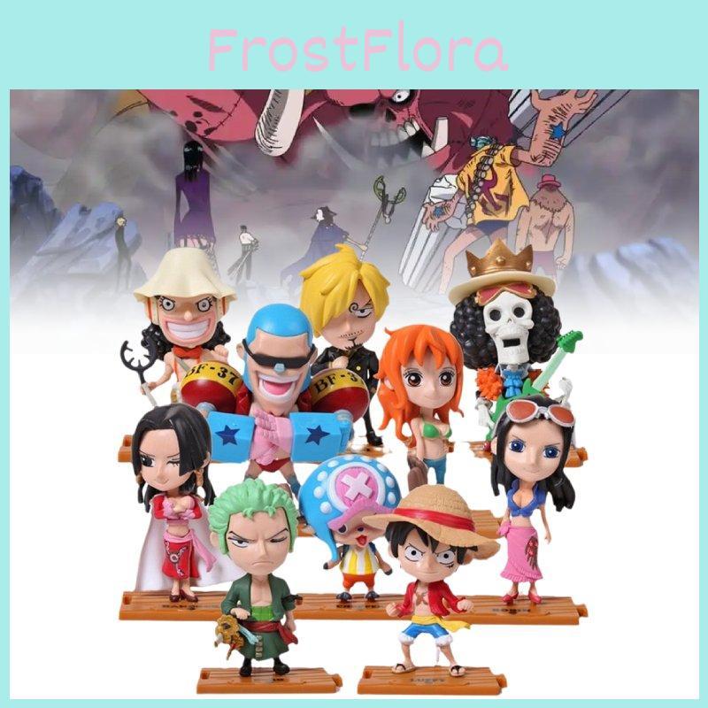 Premium Quality Action Figures Set With Luffy Zoro Chopper And Boa Hancock Toys