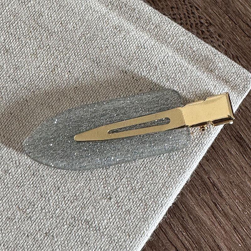 2/3/4/6 stücke Acetat Make-Up Haar Clips Koreanische Mode Gold Weiß Glitter Haar Pin Headwear Mädchen Frauen Haar Zubehör