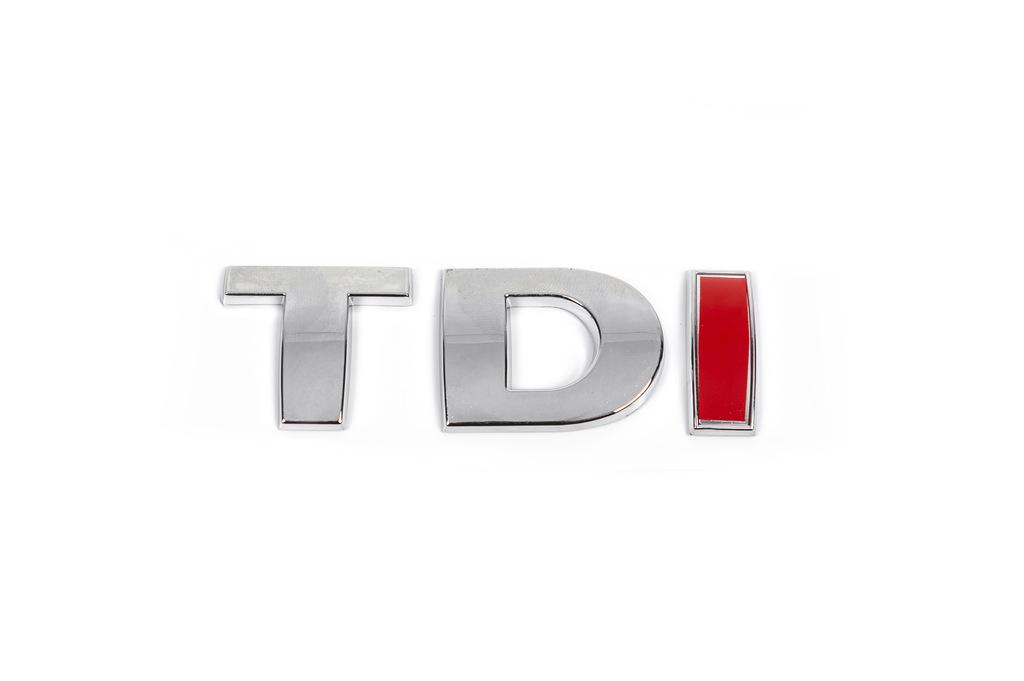 

Надпись Tdi (прямой шрифт) Красная І для Volkswagen Crafter 2006-2016 гг